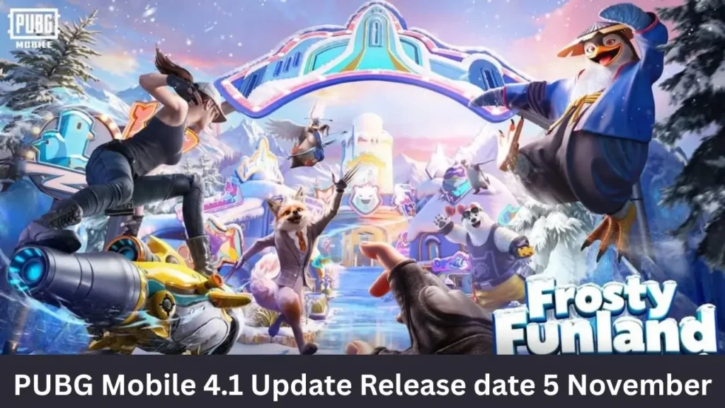 PUBG Mobile 4.1 update release date